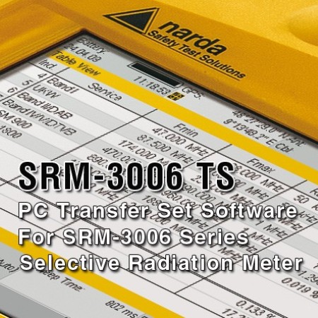 NARDA PMM SRM-TS 3006/93.10 DB MPB misuratori di campo